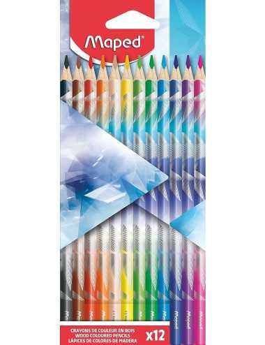 Ξυλομπογιές Maped 12χρ Arctic