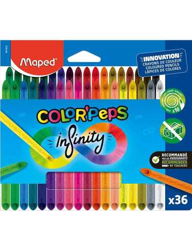 Ξυλομπογιές Maped 36χρ Infinity