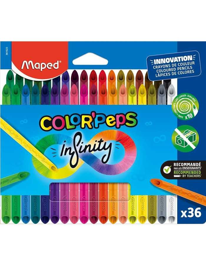 Ξυλομπογιές Maped 36χρ Infinity