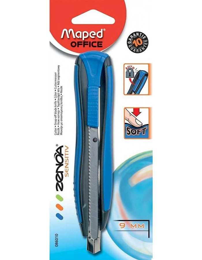 Κοπίδι Maped 9mm Zenoa Sensitiv Blue