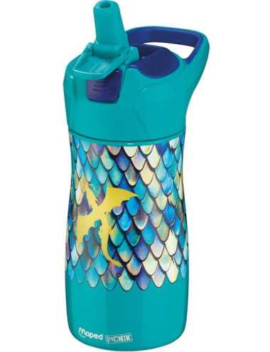 Παγούρι 430ml Maped Picnik Concept Ανοξείδωτο Easy Up Dragon