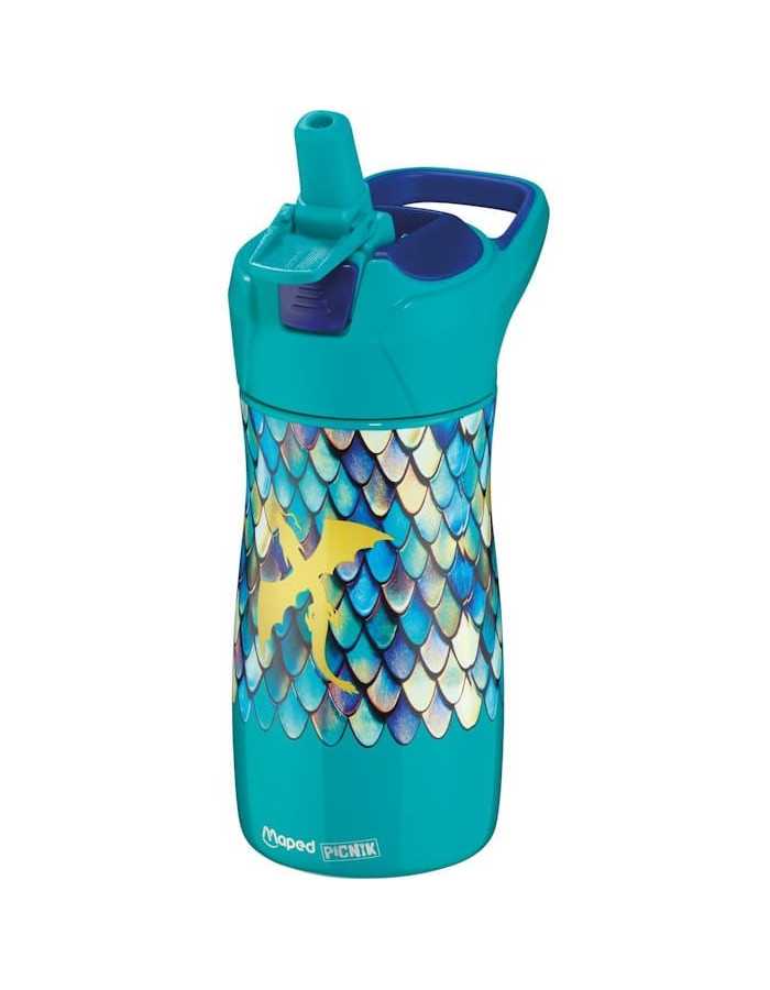 Παγούρι 430ml Maped Picnik Concept Ανοξείδωτο Easy Up Dragon