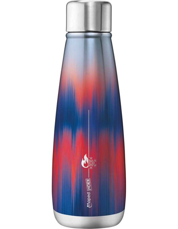 Παγούρι 500ml Maped Picnik Insulated Ισοθερμικό Μπλε-Κόκκινο Ikat