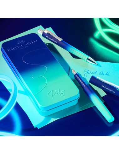 Στυλό και Πένα Σετ Faber Castell Poly Buzzing Blue