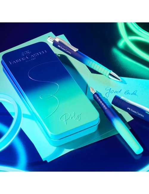 Στυλό και Πένα Σετ Faber Castell Poly Buzzing Blue
