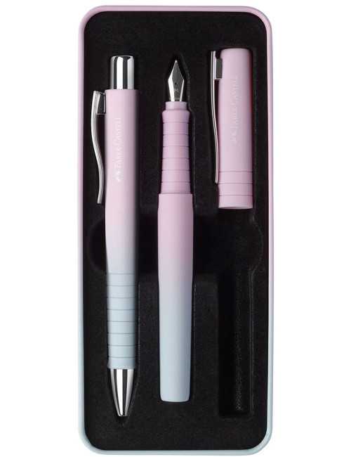 Στυλό και Πένα Σετ Faber Castell Poly Blushing Sky
