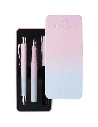 Στυλό και Πένα Σετ Faber Castell Poly Blushing Sky
