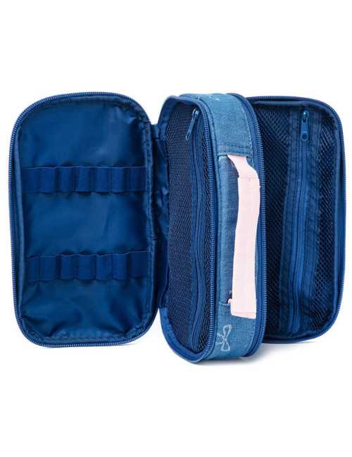 Κασετίνα Yolo Βαλίτσα Denim Bow