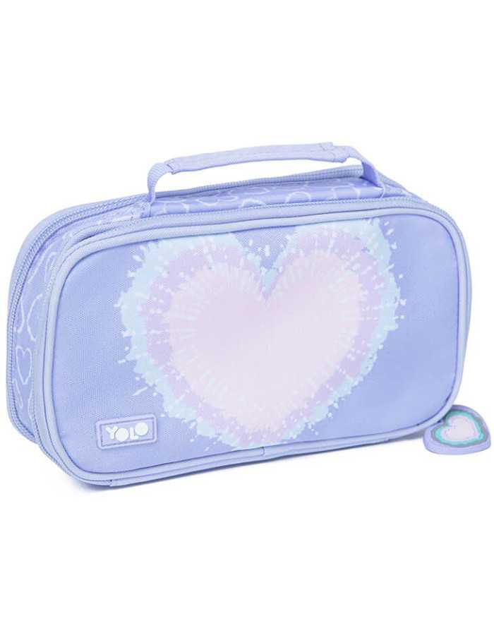 Κασετίνα Yolo Βαλίτσα Heart Tie Dye