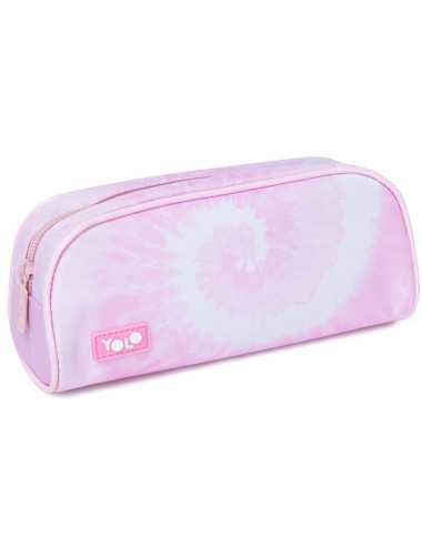 Κασετίνα Yolo Solo Pink Vibe Tie Dye
