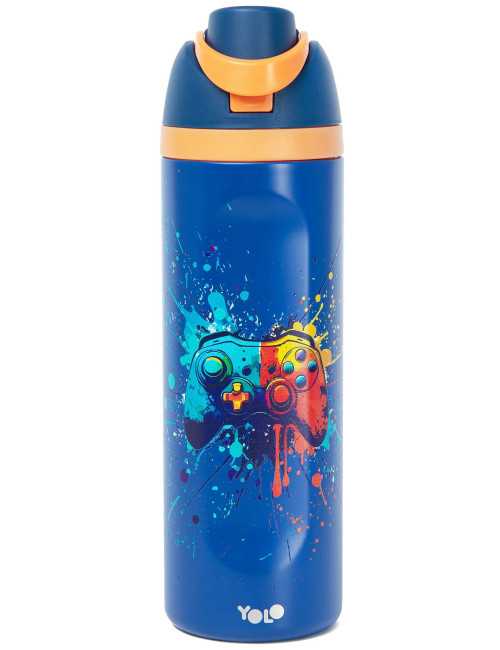 Παγούρι Θερμός 700ml Yolo 2 σε 1 Blue Gaming