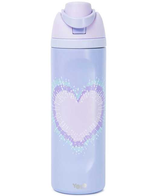Παγούρι Θερμός 700ml Yolo 2 σε 1 Heart Tie Dye