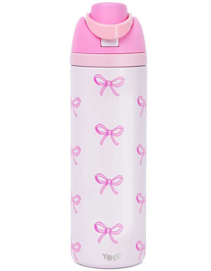 Παγούρι Θερμός 700ml Yolo 2 σε 1 Pink Bow