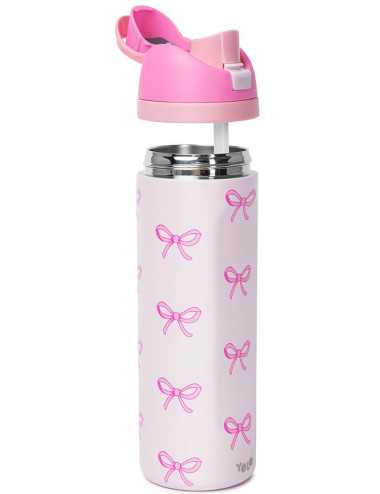 Παγούρι Θερμός 700ml Yolo 2 σε 1 Pink Bow