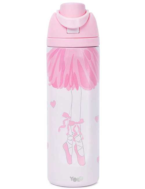 Παγούρι Θερμός 700ml Yolo 2 σε 1 Ballet
