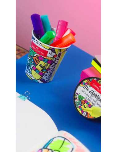 Μαρκαδόροι Faber Castell Υπογράμμισης Fluo Colours IceCream 10χρ