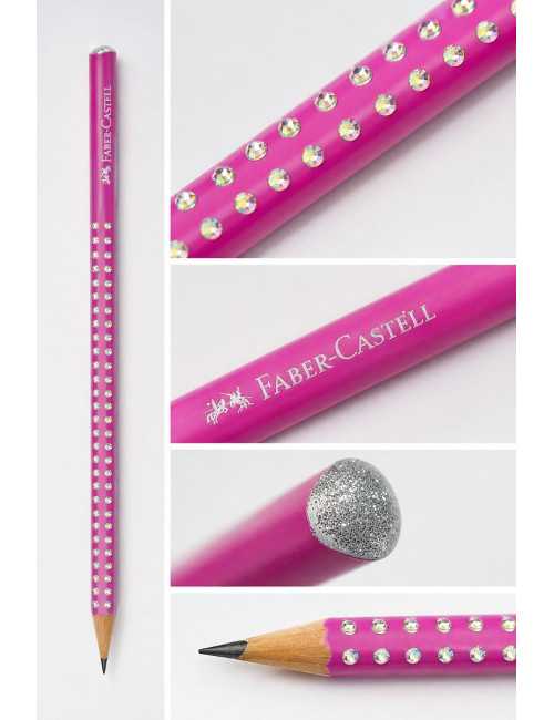 Μολύβι Faber Castell Sparkle Aurora B Electric Fuchsia