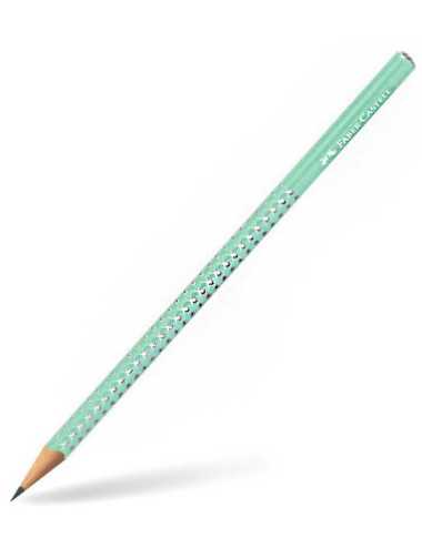 Μολύβι Faber Castell Sparkle Aurora B Jelly Mint