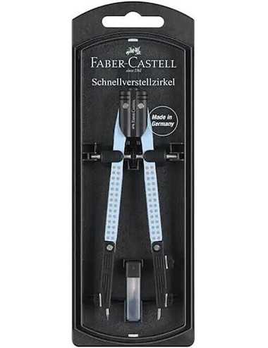 Διαβήτης Faber Castell Quick Set Sky Blue