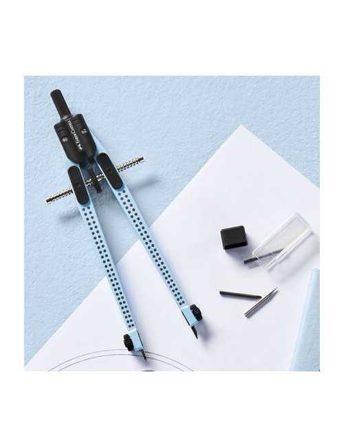Διαβήτης Faber Castell Quick Set Sky Blue