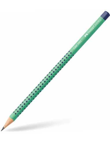 Μολύβι Faber Castell Grip 2001 B Flow Edition Buzzing Blue