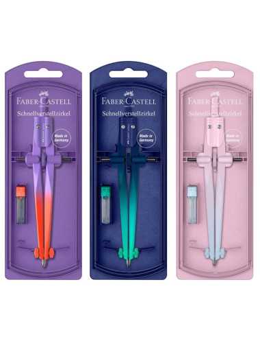 Διαβήτης Faber Castell Flow Edition Με Quick Set Stream