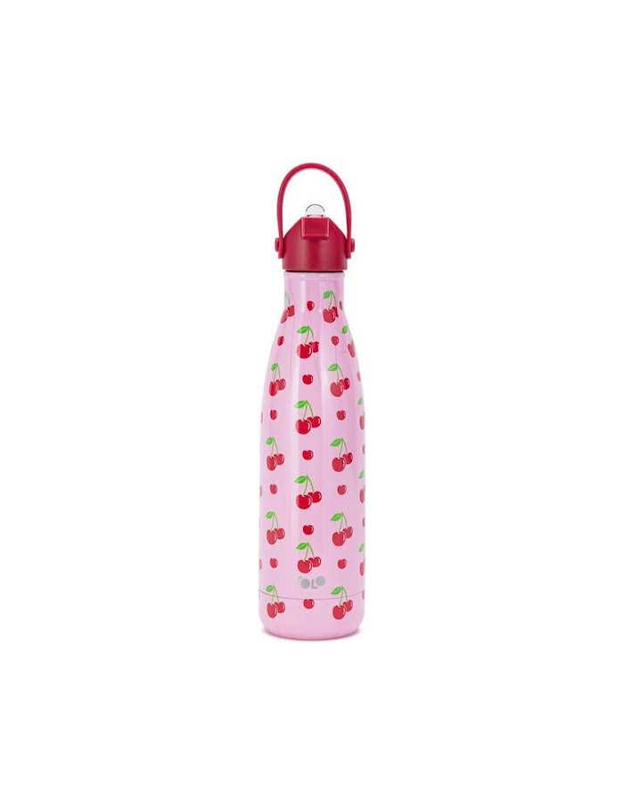 Παγούρι 500ml Υολο Αοξείδωτο Cherry