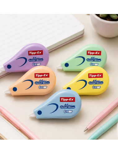 Διορθωτικό Ταινία Tipp-Ex 5mmX6m Mini Pocket Mouse Pastel
