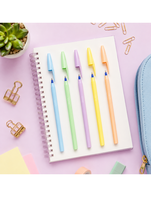 Στυλό Bic Cristal Pastel 1.0 Ballpoint Light Green