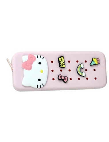 Κασετίνα Gim Hello Kitty Club Με Pins Pink