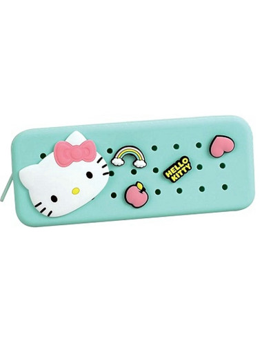 Κασετίνα Gim Hello Kitty Club Με Pins Γαλάζια