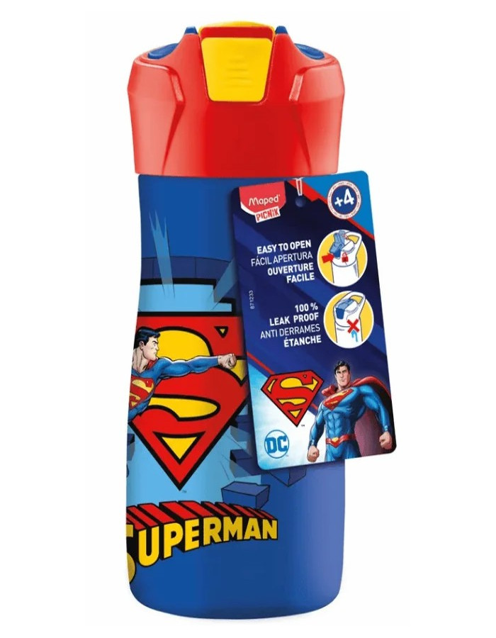 Παγούρι 430ml Maped Concept Easy Up Superman