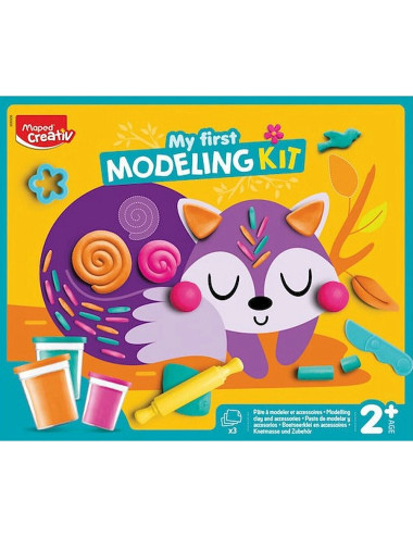 Σετ Πλαστοζυμαράκια Maped Creativ 3χρ Το Πρώτο Μου Δημιουργικό Σετ