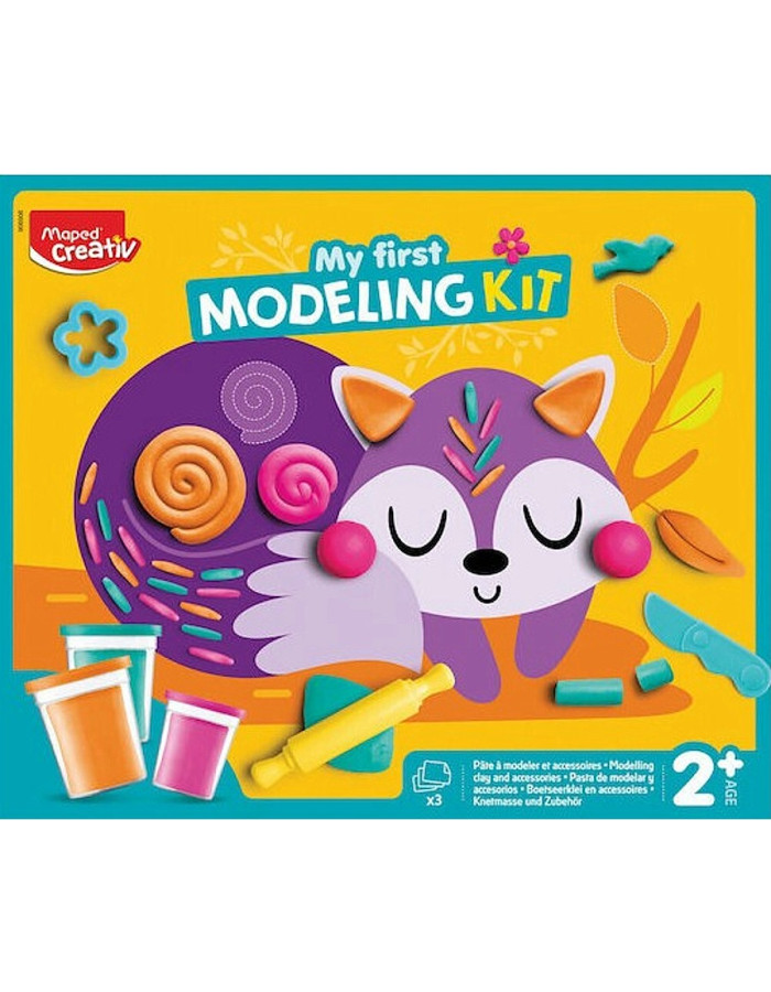 Σετ Πλαστοζυμαράκια Maped Creativ 3χρ Το Πρώτο Μου Δημιουργικό Σετ